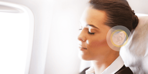 Lady plane ear